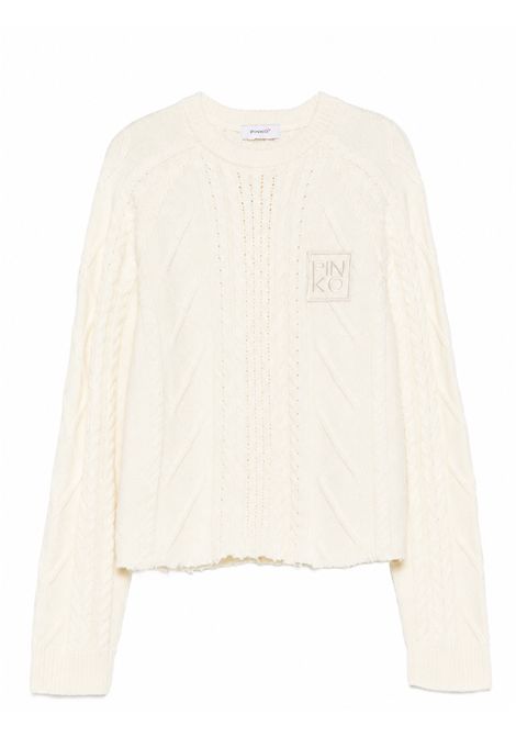 Maglione con applicazione PINKO KIDS | KFMA039 C FL1530078